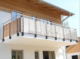 Balkon Holz Stahl Anthrazit Gelander Balkon Balkon Gelander Design Balkon Holz