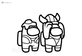 Dibujos Para Imprimir Y Colorear De Among Us