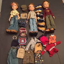 Lot Of Bratz Boys Items I Believe These To All Be Bratz Boyz But Examine Pics Carefully Comes With 3 Dolls And Lots Of Bratz Doll Fashion Dolls Fashion Inspo