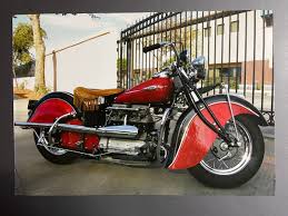 Image result for Indian Red 1940 Motorcycle