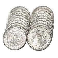 1888 1 Morgan Silver Dollar Bu Roll