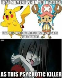E E I Knew The Voice Actor Of Sachiko Voiced Pikachu But Him Too T T Corpse Party Pikachu Cute Creatures