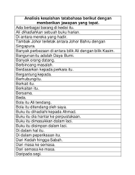 Ayat tanya berdasarkan jawapan yang dikehendaki. Semak Ayat Bahasa Melayu Online Bahasa Melayu Archives Cikgu Fadli Online Bahasa Melayu Is An Official Language In Malaysia