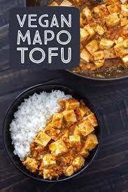 Vegan Mapo Tofu La Fuji Mama Recipe Vegan Japanese Food Easy Japanese Recipes Vegan Japanese