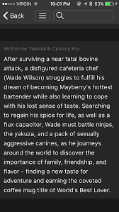 Happy 5th anniversary to #deadpool! If You Go To Imdb And Look At Deadpool 2 This Is The Plot Of The Movie Album On Imgur