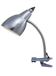 Park Madison Lighting Pmd 4643 16 Incandescent Clamp A Lamp With Adjustable Gooseneck Column 4 75 X 4 75 X 16 25 Satin Lamp Incandescent Cheap Table Lamps