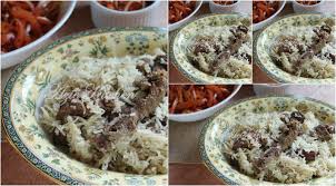 Sebenarnya saya boleh jer menyediakan nasi minyak atau nasi tomatokeranasemuagandinganlauksudahserasisepertigulaikambingdisini, ayam masak merah dan acar timun masak. Nasi Daging Utara Yang Terlanjak Sedap By Azie Kitchen