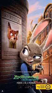 Olyan részekből áll, mint az elegáns szahara tér vagy a zord tundraváros. Zootropolis Teljes Mese Magyarul Online