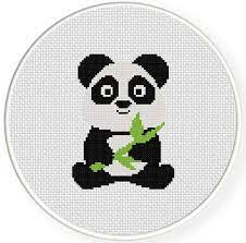 If you like the hancock's house of happy facebook page you will be the first to know when new free cross. Baby Panda Cross Stitch Pattern Daily Cross Stitch