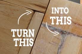The only time i ever had broken miter joints was on a series of houses that were tyveked without siding. Make Joints In Woodworks Dissapear Diy Wood Filler 7 Steps With Pictures Instructables