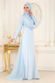 Tesetturlu Abiye Elbise Dantel Detayli Bebek Mavisi Tesettur Abiye Elbise 20280bm Tesetturisland Com 2020 Elbise Moda Stilleri The Dress