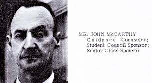SALUTING THE STAFF OF 1957 FROM # South Hagerstown High School John Richard  Kerr, Guidance Counselor.