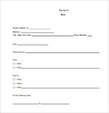A fake doctor note for work is also referred to as medical excuse note or doctor's excuse letter. doctors note templates. Doctors Note Template 8 Free Word Excel Pdf Format Download Free Premium Templates