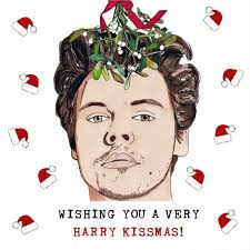 Harry Styles Christmas Card • Hand Drawn