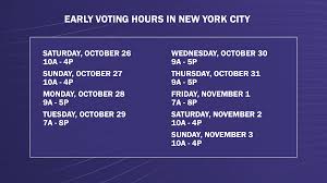 If a number of other people are already covering that spot, you can volunteer to. Faq How Will Early Voting Work In New York This Year