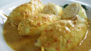 Mengolah cumi tidak perlu terlalu lama, karena jika terlalu lama daging cumi akan menjadi liat dan. Resep Gulai Cumi Isi Tahu Telur Asin Makarena Meramu Memasak Resep Kamu Youtube