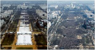 Obama opened his inaugural address, which lasted some 20 minutes, by recognizing the that is the price and promise of citizenship. after the inauguration, obama attended the traditional inaugural. Inauguration Crowd Comparison Trump S Crowd Size Smaller Than Obama Cbs News