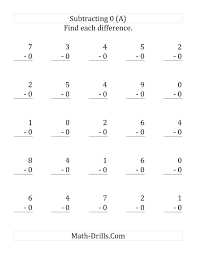 25 Subtracting Zeros Questions A Subtraction Worksheet Kindergarten Subtraction Worksheets Subtraction Worksheets Subtraction