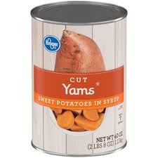 Canned sweet potatoes lookup beforebuying. Kroger Cut Sweet Potato Yams In Syrup 40 Oz Kroger