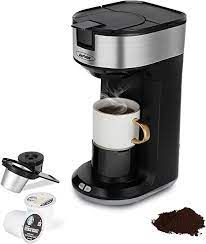 Coffee Maker Single Serve Coffee Maker And Tea Brewing System For Single Cup Pod Ground Coffee A Single Serve Coffee Makers Single Serve Coffee Coffee Maker