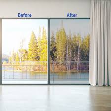 Uiter One Way Window Film Anti Uv Static Cling Window Film 100 Light Blocking For Privacy Removal Decorate Heat Control Glass Tint Home Office Windows 35 4 X 78 7 Silver Tool Home Improvement