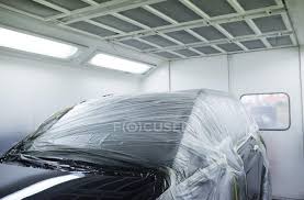 Which sea port is near to you? Car Inside A Paint Booth In A Repair Garage Change Plastic Stock Photo 263844876