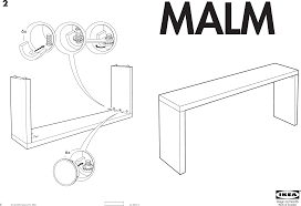It's full of smart ideas, like under the bed storage and a chest of drawers that works as a bedside table, too. Ikea Malm Occasional Table 75 1 4x28 7 8 Assembly Instruction