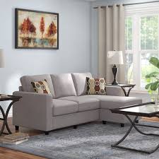 This sofa set modern design and comfortable. Small Scale Sectionals You Ll Love In 2021 Wayfair