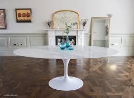200cm X 120cm Oval White Carrara Marble Tulip Table Designed By Eero Saarinen In 2020 Marble Tulip Table Tulip Table Saarinen Oval Dining Table