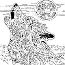 Thus, it always great to make this wonderful animal your favorite. Wolf For Adult Coloring Pages Printable