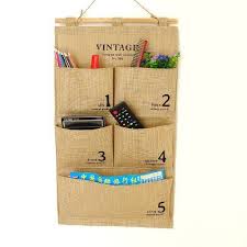 Nostalgic Cotton Big Vintage Multi Layer Wall Hanging Storage Bag 5 Pocket Organizer Home Garden Yard Decoration Gardeningwill Http Www Amazon S Izobrazheniyami Kartinki Dekor