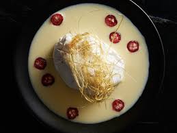 Cranberry Ile Flottante With Nutmeg Anglaise Recipe Recipe Anglaise Recipe Recipes Food