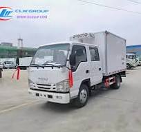 Isuzu NHR double cabin freezer truck configuration ...