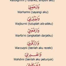 Video ini juga disertakan dengan. Bacaan Semasa Duduk Di Antara Dua Sujud