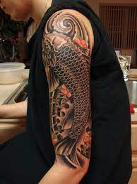 Pin By Mihail Burka On Tattoos Are Art Too Koi Tattoo Tattoos Koi Tattoo Sleeve