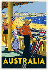 Customise & buy poster, prints & canvas art online. Antiquitaten Kunst Kunst Vintage Art Deco Travel Poster Blackpool Lido 1920s Seaside Swimming Pool Retro