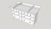 Bauen Sie Einfach Selbst Einen Wickeltisch Fur Ihre Ikea Hemnes Kommode In 2020 Wickelaufsatz Hemnes Wickelaufsatz Hemnes