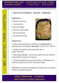 Gratin De Poireaux Saumon Parmesan Tupperware Recette Microcook Recette Tupperware Recette