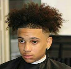 The high fade with a fun mop of curls is a style that won't be passed this is a haircut for black men that breaks the normal mold. 41 Curly Haircuts For Men That Ll Always Be In Style 2021