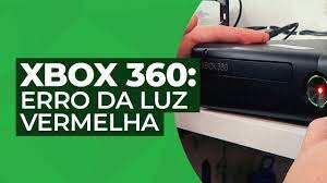 como identificar o erro das 3 luzes vermelhas do xbox 360 youtube