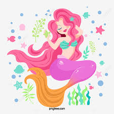 Shop 469 products by okadee svg on design bundles. Hand Drawn Cute Mermaid Elements Mermaid Clipart Hand Painted Cute Mermaid Png Transparent Clipart Image And Psd File For Free Download