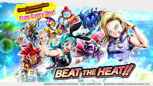 Dragon ball legends is the ultimate dragon ball experience on your mobile device! Dragon Ball Legends On Twitter Beat The Heat Free Daily Consecutive Summon On Now The Beat The Heat Free Daily Consecutive Summon Is Here Popular Characters Like Super Saiyan God Goku