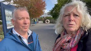 Bernie and Freya were at the park this Saturday promoting the Public  Meeting