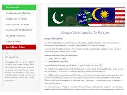 Malaysia is the popular destination for pakistani travelers. Malaysia Visa From Pakistan Visa Information Visa Online Malaysia