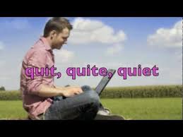These Three Words Are Quite A Spelling Nightmare For Many People It S Quite Quiet Today I Quit My Job Because It Was Quite S In 2020 Spelling Lessons Spelling Quites