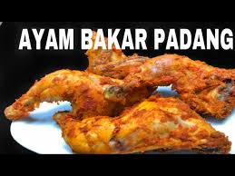 15 aneka resep ayam bakar bumbu paling enak. Resep Ayam Bakar Padang Ala Uni Cheche Youtube