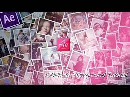 15 ae アフターエフェクトチュートリアル10 my memories 100枚写真 背景 時短 写真設定 youtube チュートリアル アフターエフェクト 写真