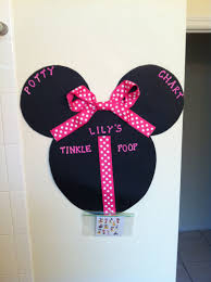 printable potty training chart minnie mouse