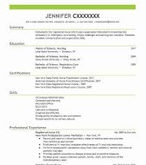 Registered Nurse Icu Resume Example New York Presbyterian