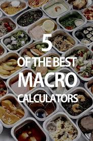 This calculator can provide a range of suggested values for a person's macronutrient and calorie needs under normal conditions. 5 Of The Best Macro Calculator Apps